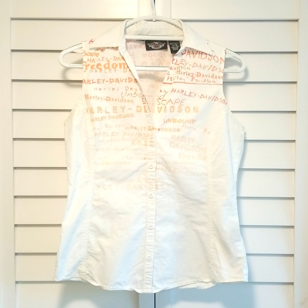 Harley Davidson Women's Sleeveless top Size Small